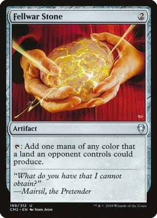 Fellwar Stone [Commander Anthology Volume II] MTG Single Magic: The Gathering  | Multizone: Comics And Games