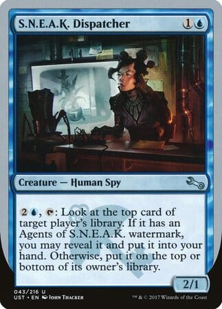 S.N.E.A.K. Dispatcher [Unstable] MTG Single Magic: The Gathering  | Multizone: Comics And Games
