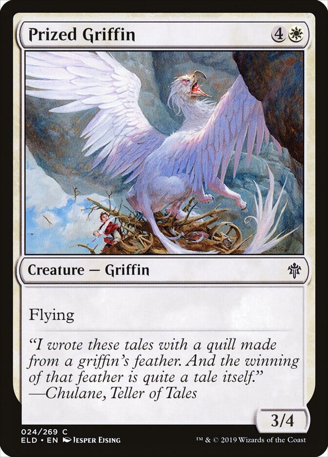 Prized Griffin [Throne of Eldraine] MTG Single Magic: The Gathering  | Multizone: Comics And Games