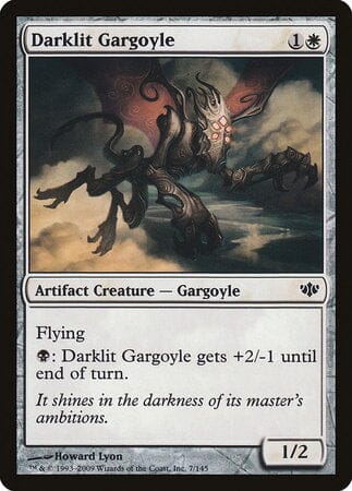 Darklit Gargoyle [Conflux] MTG Single Magic: The Gathering  | Multizone: Comics And Games