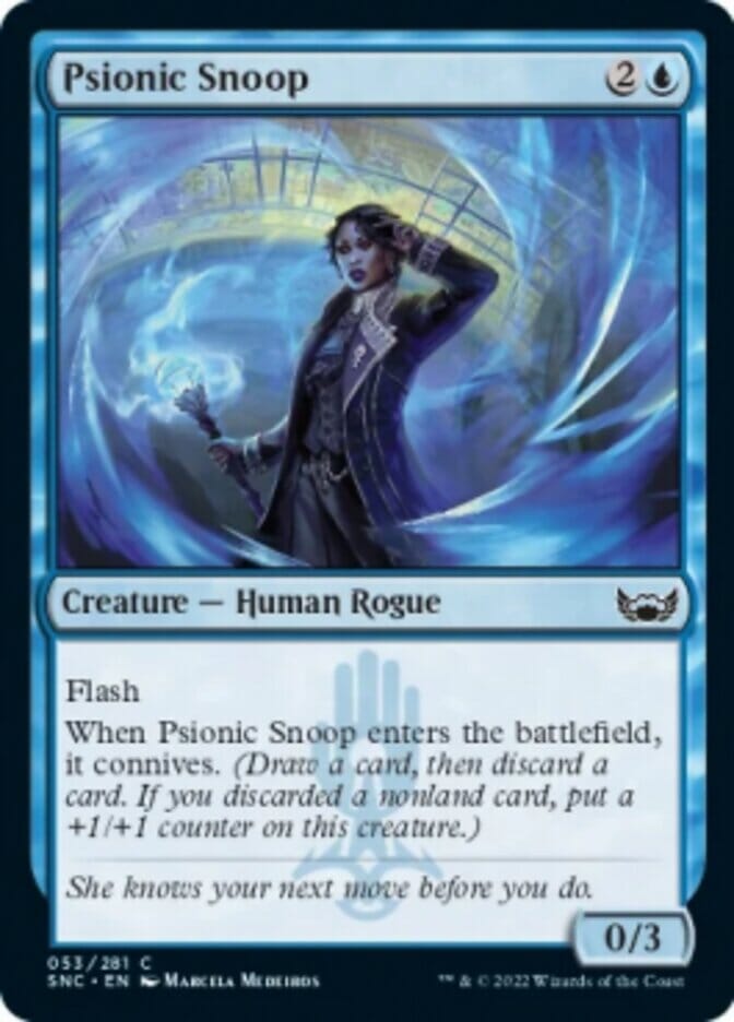 Psionic Snoop [Streets of New Capenna] MTG Single Magic: The Gathering  | Multizone: Comics And Games