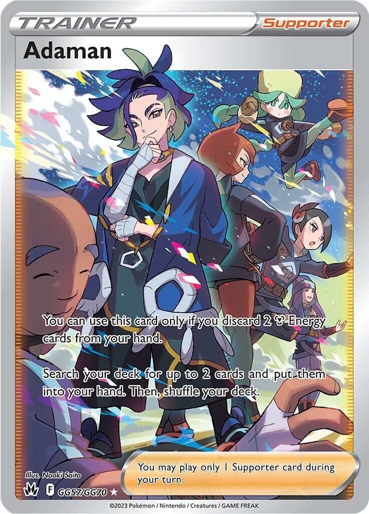 Adaman (GG57/GG70) [Sword & Shield: Crown Zenith] Pokemon Single Pokémon  | Multizone: Comics And Games