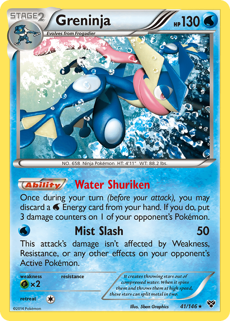 Greninja (41/146) [XY: Base Set] Pokemon Single Pokémon  | Multizone: Comics And Games