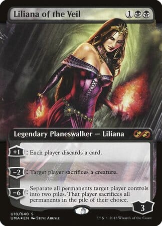Liliana of the Veil [Ultimate Box Topper] MTG Single Magic: The Gathering  | Multizone: Comics And Games