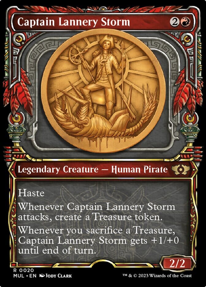 Captain Lannery Storm [Multiverse Legends] | Multizone: Comics And Games