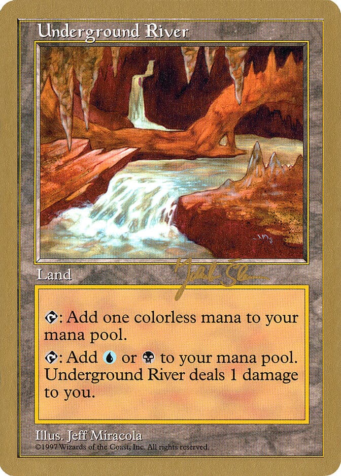 Underground River (Jakub Slemr) [World Championship Decks 1997] MTG Single Magic: The Gathering  | Multizone: Comics And Games