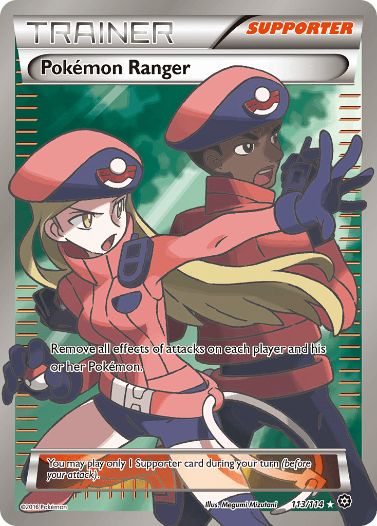 Pokemon Ranger (113/114) [XY: Steam Siege] Pokemon Single Pokémon  | Multizone: Comics And Games