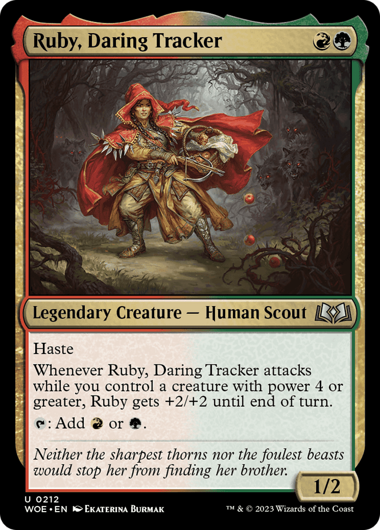 Ruby, Daring Tracker [Wilds of Eldraine] | Multizone: Comics And Games