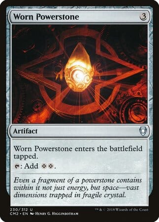 Worn Powerstone [Commander Anthology Volume II] MTG Single Magic: The Gathering  | Multizone: Comics And Games
