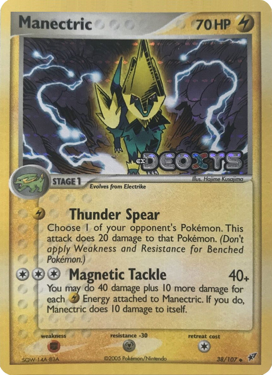 Manectric (38/107) (Stamped) [EX: Deoxys] | Multizone: Comics And Games
