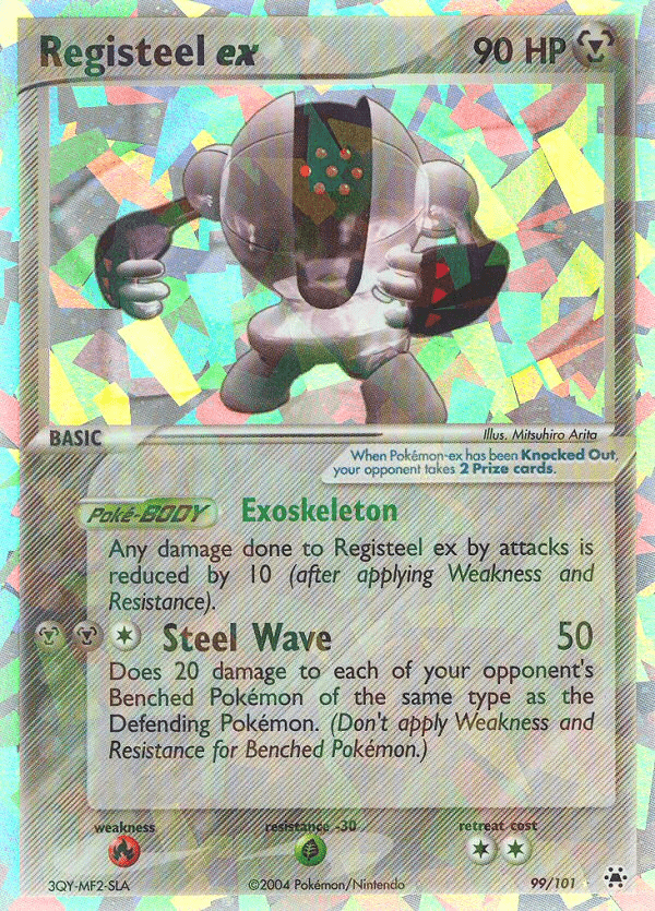 Registeel ex (99/101) [EX: Hidden Legends] Pokemon Single Pokémon  | Multizone: Comics And Games