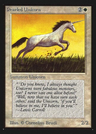 Pearled Unicorn (CE) [Collectors’ Edition] MTG Single Magic: The Gathering  | Multizone: Comics And Games