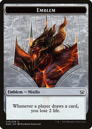 Emblem - Ob Nixilis Reignited [Duel Decks: Nissa vs. Ob Nixilis] MTG Single Magic: The Gathering  | Multizone: Comics And Games