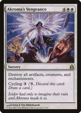 Akroma's Vengeance [Commander 2011] MTG Single Magic: The Gathering  | Multizone: Comics And Games