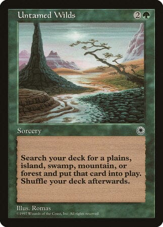 Untamed Wilds [Portal] MTG Single Magic: The Gathering  | Multizone: Comics And Games
