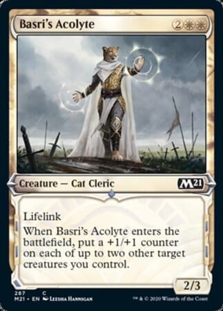 Basri's Acolyte (Showcase) [Core Set 2021] MTG Single Magic: The Gathering  | Multizone: Comics And Games