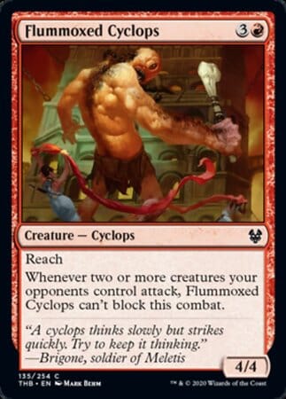 Flummoxed Cyclops [Theros Beyond Death] MTG Single Magic: The Gathering  | Multizone: Comics And Games