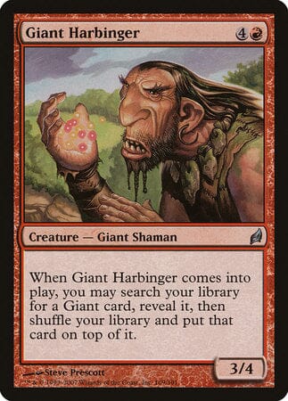 Giant Harbinger [Lorwyn] MTG Single Magic: The Gathering  | Multizone: Comics And Games