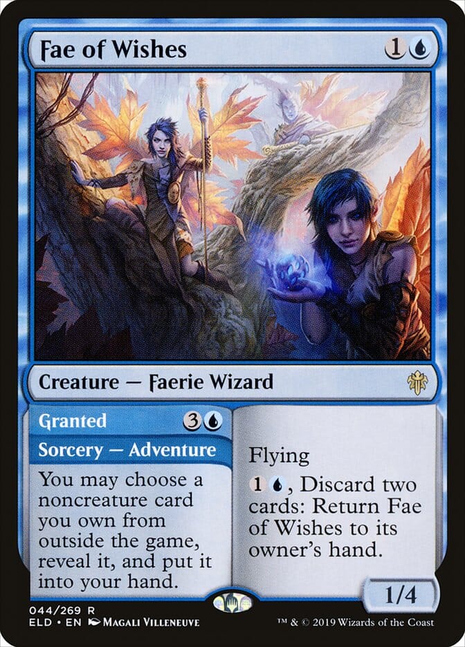 Fae of Wishes // Granted [Throne of Eldraine] MTG Single Magic: The Gathering  | Multizone: Comics And Games