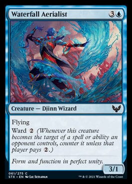 Waterfall Aerialist [Strixhaven: School of Mages] MTG Single Magic: The Gathering  | Multizone: Comics And Games