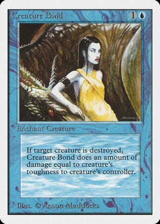 Creature Bond [Unlimited Edition] MTG Single Magic: The Gathering  | Multizone: Comics And Games