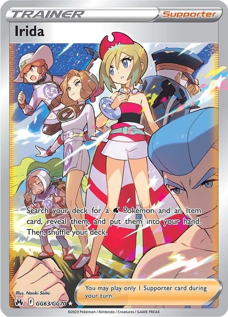 Irida (GG63/GG70) [Sword & Shield: Crown Zenith] Pokemon Single Pokémon  | Multizone: Comics And Games