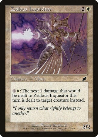 Zealous Inquisitor [Scourge] MTG Single Magic: The Gathering  | Multizone: Comics And Games