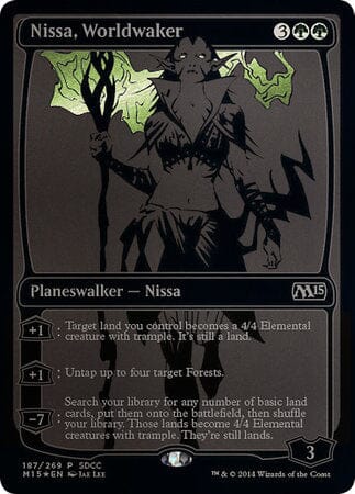 Nissa, Worldwaker SDCC 2014 EXCLUSIVE [San Diego Comic-Con 2014] MTG Single Magic: The Gathering  | Multizone: Comics And Games