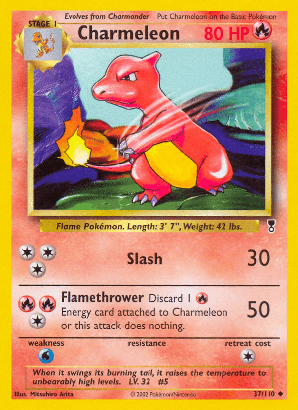 Charmeleon (37/110) [Legendary Collection] Pokemon Single Pokémon  | Multizone: Comics And Games