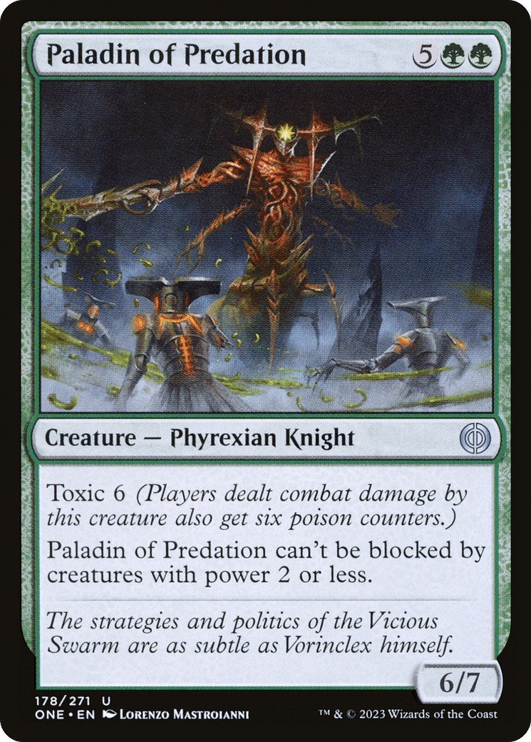 Paladin of Predation [Phyrexia: All Will Be One] MTG Single Magic: The Gathering  | Multizone: Comics And Games