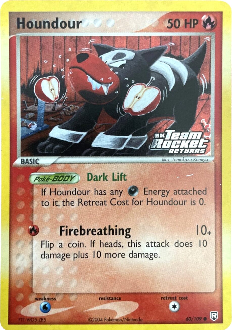 Houndour (60/109) (Stamped) [EX: Team Rocket Returns] Pokemon Single Pokémon  | Multizone: Comics And Games