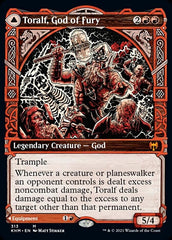 Toralf, God of Fury // Toralf's Hammer (Showcase) [Kaldheim] MTG Single Magic: The Gathering  | Multizone: Comics And Games