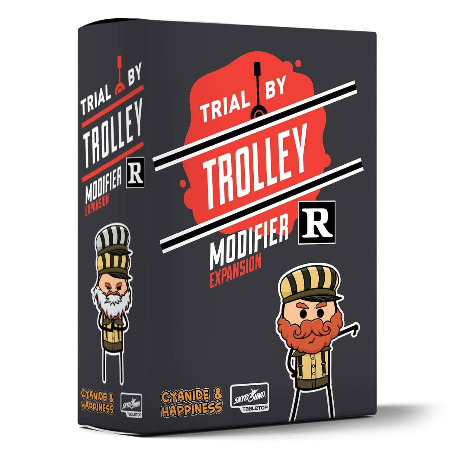 Expansions for Cyanide and Happiness: Trial by Trolley Board game Multizone: Comics And Games  | Multizone: Comics And Games