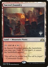 Sacred Foundry [Promo Pack: Throne of Eldraine] MTG Single Magic: The Gathering  | Multizone: Comics And Games