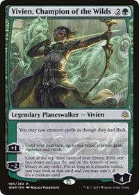 Vivien, Champion of the Wilds [Promo Pack: Throne of Eldraine] MTG Single Magic: The Gathering  | Multizone: Comics And Games