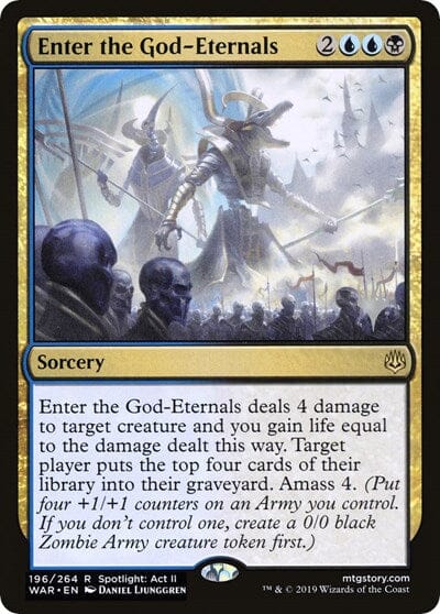 Enter the God-Eternals [Promo Pack: Throne of Eldraine] MTG Single Magic: The Gathering  | Multizone: Comics And Games