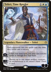 Teferi, Time Raveler [Promo Pack: Throne of Eldraine] MTG Single Magic: The Gathering  | Multizone: Comics And Games