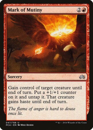 Mark of Mutiny [Planechase Anthology] MTG Single Magic: The Gathering  | Multizone: Comics And Games