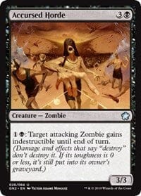 Accursed Horde [Magic Game Night 2019] MTG Single Magic: The Gathering  | Multizone: Comics And Games