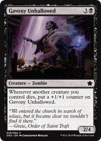 Gavony Unhallowed [Magic Game Night 2019] MTG Single Magic: The Gathering  | Multizone: Comics And Games