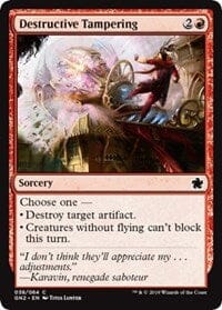 Destructive Tampering [Magic Game Night 2019] MTG Single Magic: The Gathering  | Multizone: Comics And Games