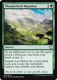 Thunderherd Migration [Magic Game Night 2019] MTG Single Magic: The Gathering  | Multizone: Comics And Games