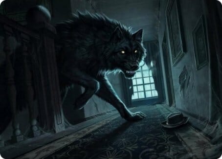Primal Adversary Art Card [Innistrad: Midnight Hunt Art Series] MTG Single Magic: The Gathering  | Multizone: Comics And Games