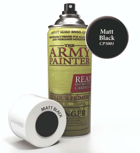 Matt Black Colour Primer Colour Primers The Army Painter  | Multizone: Comics And Games