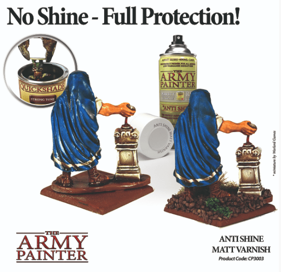 Anti Shine Matt Varnish Colour Primers The Army Painter  | Multizone: Comics And Games