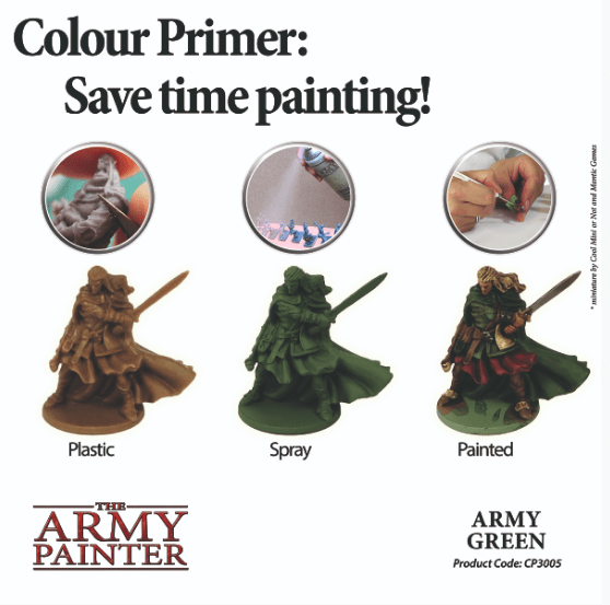 Army Green Colour Primers The Army Painter  | Multizone: Comics And Games