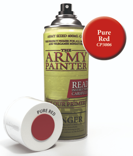 Pure Red Colour Primers The Army Painter  | Multizone: Comics And Games