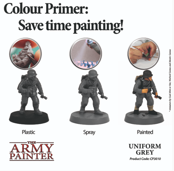 Uniform Grey Colour Primers The Army Painter  | Multizone: Comics And Games