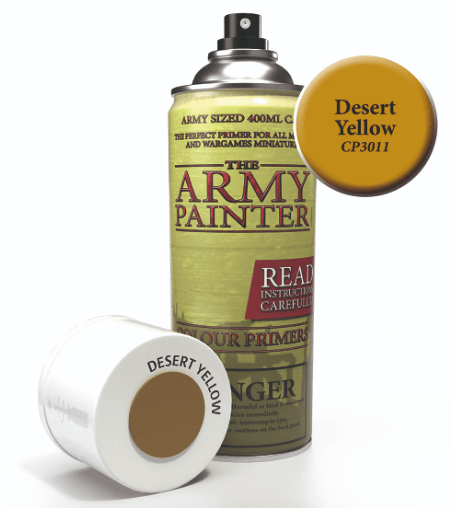 Desert Yellow Colour Primers The Army Painter  | Multizone: Comics And Games
