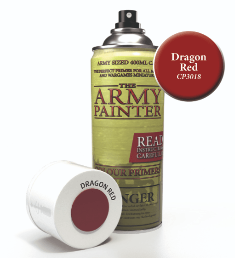 Dragon Red Colour Primers The Army Painter  | Multizone: Comics And Games